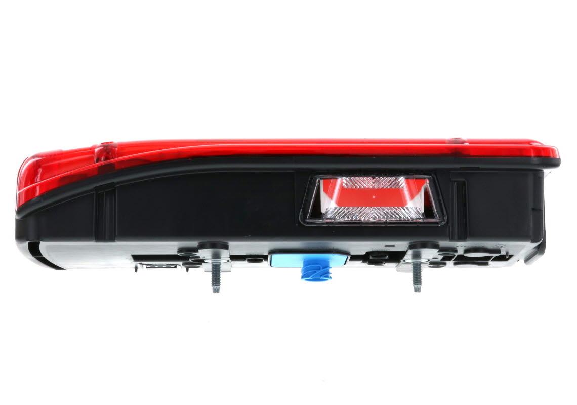 Rear lamp Left, License plate, AMP 1.5 rear conn